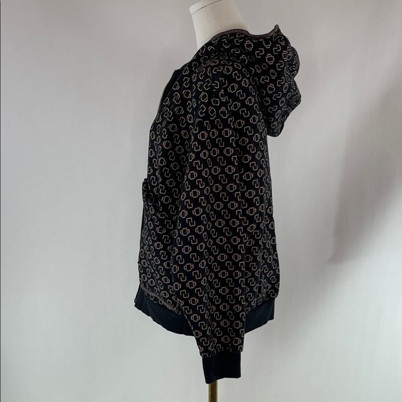 Maje Trame Zip Sweatshirt, Maje Size 0 - Picture 4 of 10